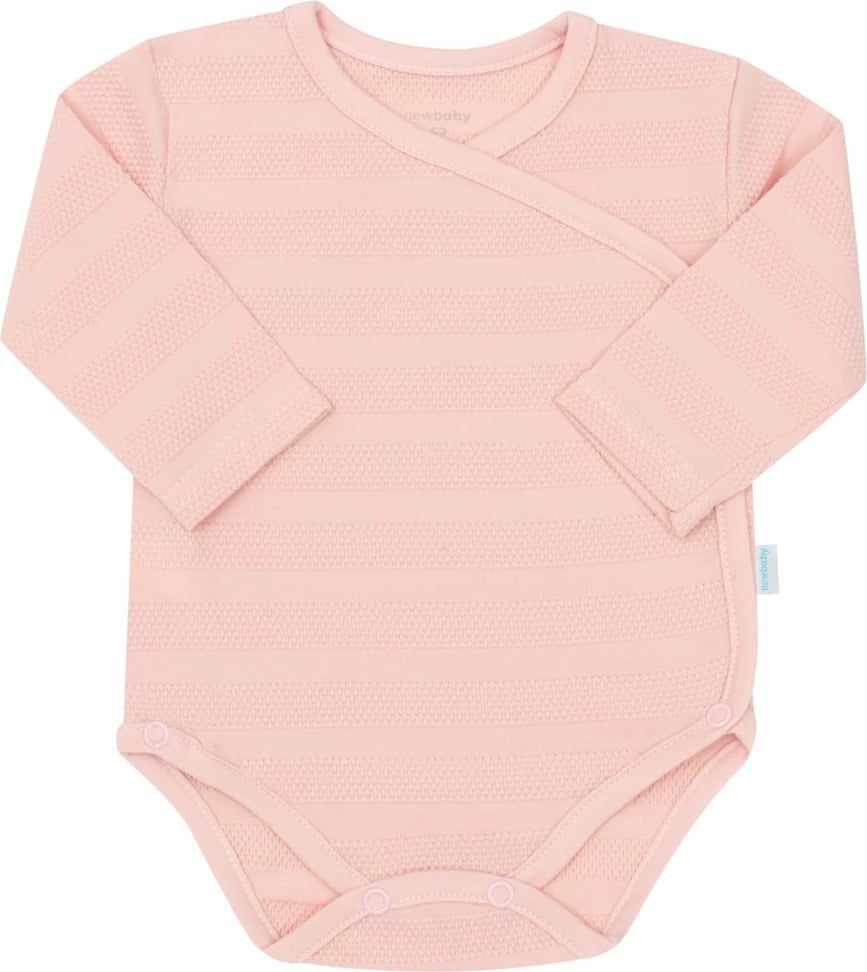 Set foshnje për të porsalindur, New Baby, I AM, 100% pambuk, madhësia 62 (3-6m), rozë, set 4-pjesësh