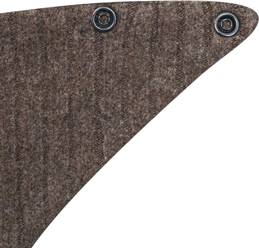 kapelë me mbulesë veshësh dhe shall qafe, New Baby Special One, madhësi 74 (6-9 muj), set 2-copësh, kafe