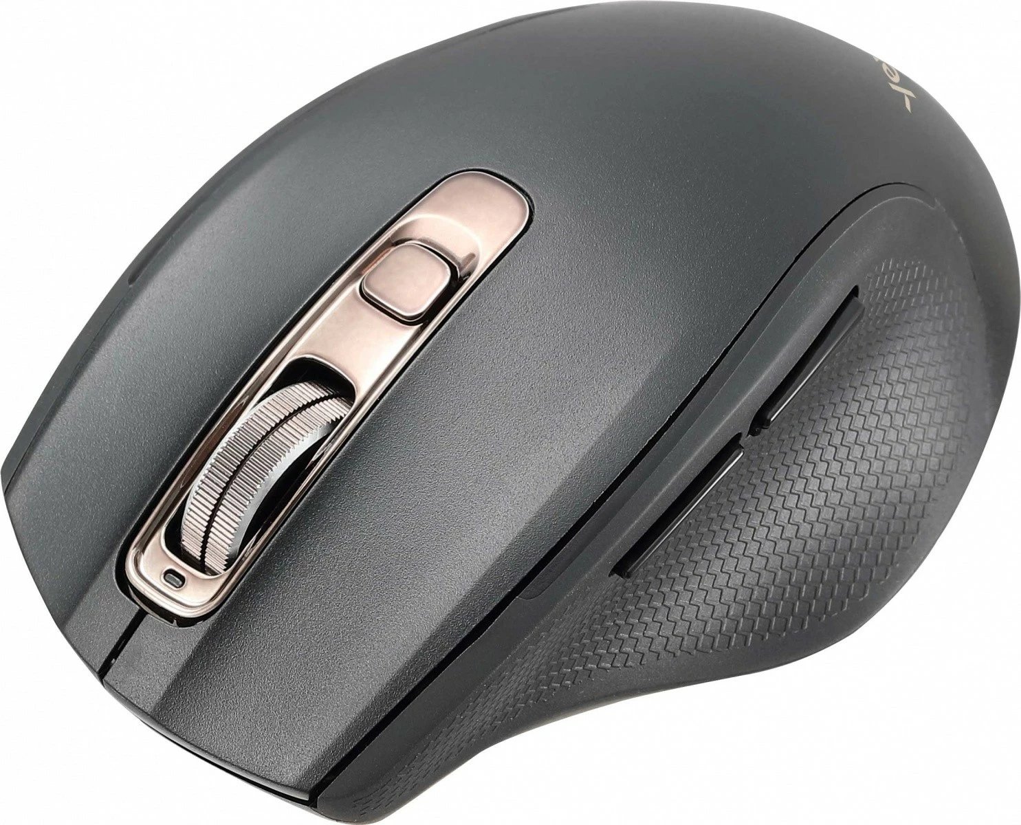 Maus wireless YENKEE YMS 2090 NEO PRO, dual Bluetooth + 2.4GHz, USB-A/USB-C receiver, 7 butona, 2400 DPI, zi/rose gold