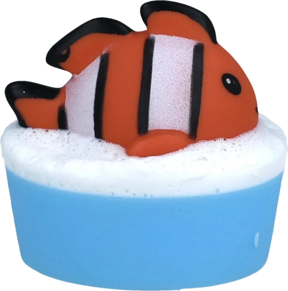 Sapun me lodër Bomb Cosmetics Foaming Nemo Toy Soap për fëmijë 100g