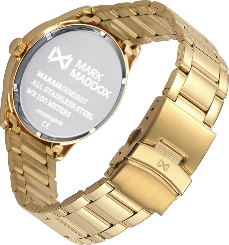 Orë dore për meshkuj MARK MADDOX HM1007-53, e artë