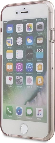 Mbështjellës Karl Lagerfeld KLHCI8HNCHTCP për iPhone 7/8/SE 2020/SE 2022, Choupette, Rozë