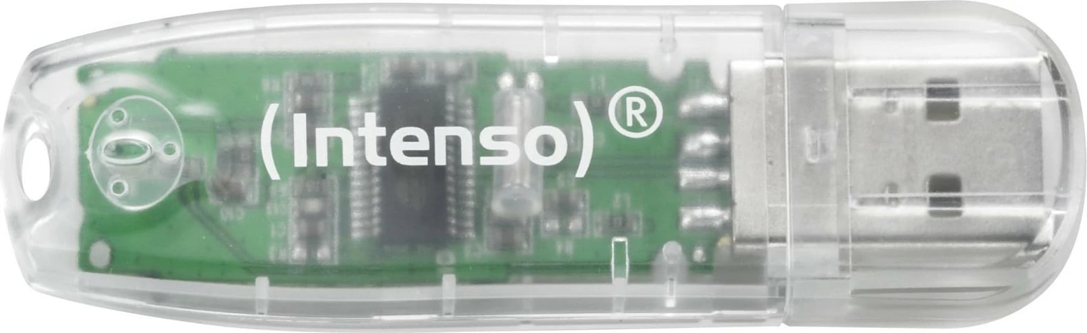 USB Intenso Rainbow Line 32 GB, USB Type-A, 2.0, Transparent