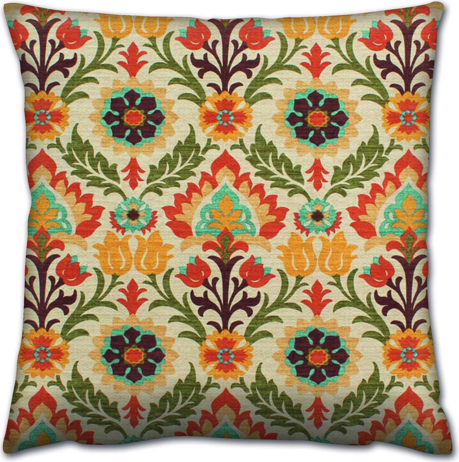 Jastëk dekorativ Aberto Design, A14416, shumëngjyrësh, 43x43cm