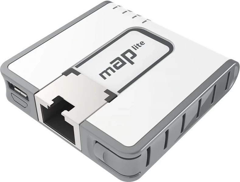Router MikroTik mAP lite, Power over Ethernet, Bardhë