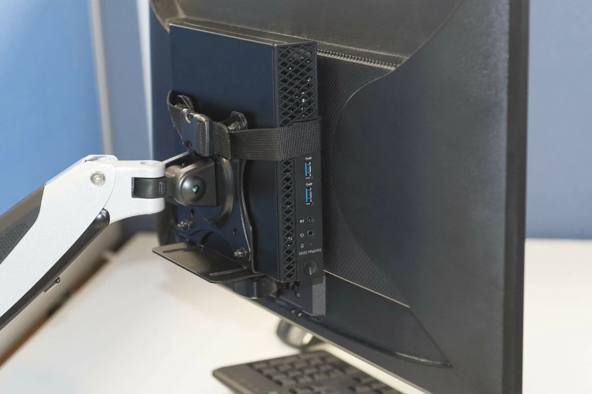 Mbajtëse MiniPC Digitus DA-90360, për monitor, VESA 75x75/100x100, e zezë