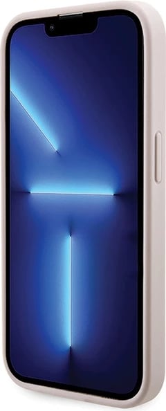 Mbështjellës Guess 4G Printed Stripes MagSafe për iPhone 15 Pro, Rozë