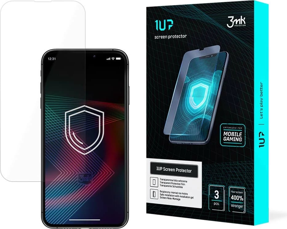 Mbrojtës ekrani 3mk 1UP për iPhone 14 Pro / iPhone 14, Transparent