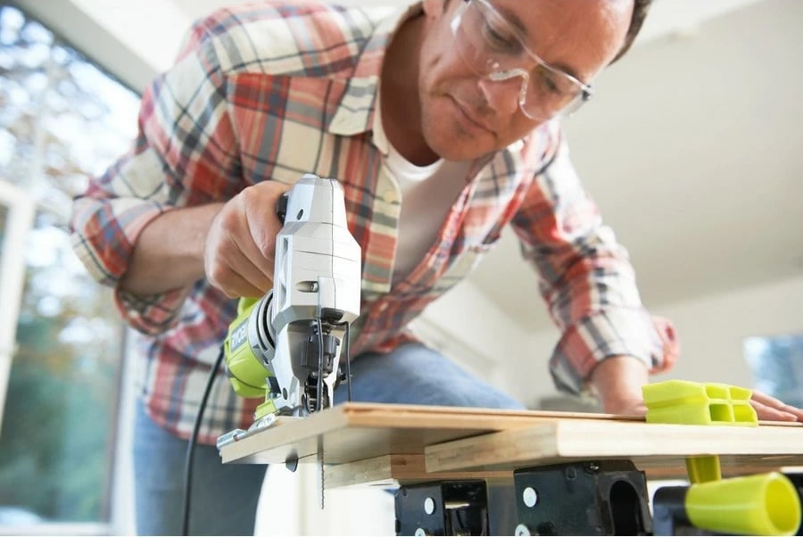 Sharrë elektrike Ryobi RJS850-K, 600 W, 2 kg, Gri/Jeshile