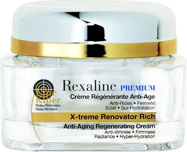 Krem rigjenerues anti-moshë unisex Rexaline Premium X-Treme Renovator Rich Line Killer 50ml