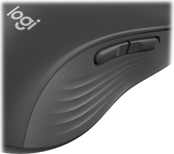Maus Logitech Signature M650 L Left, pa tela, Bluetooth, butona anësorë, Graphite