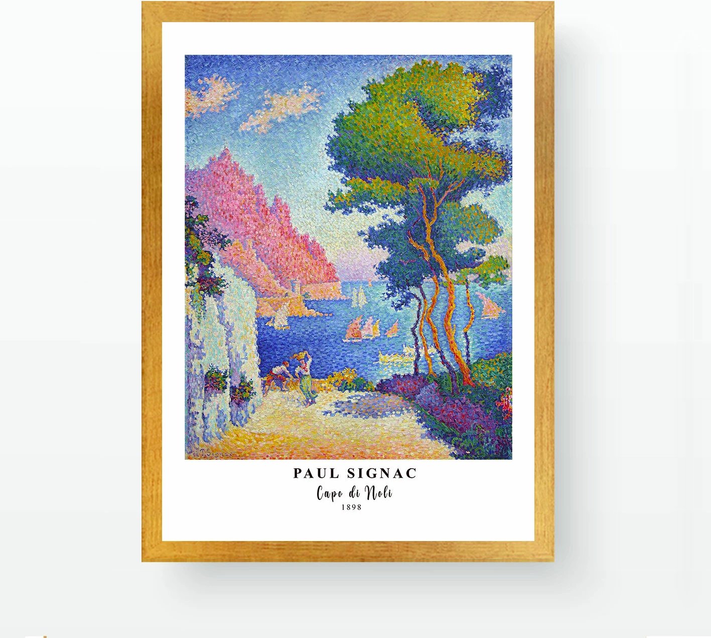 Pikturë dekorative me kornizë Wallity, AC13258-5575, shumëngjyrëshe, 55x75cm