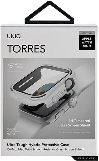 Mbështjellës UNIQ Torres për Apple Watch 4/5/6/SE 40mm, Bardhë