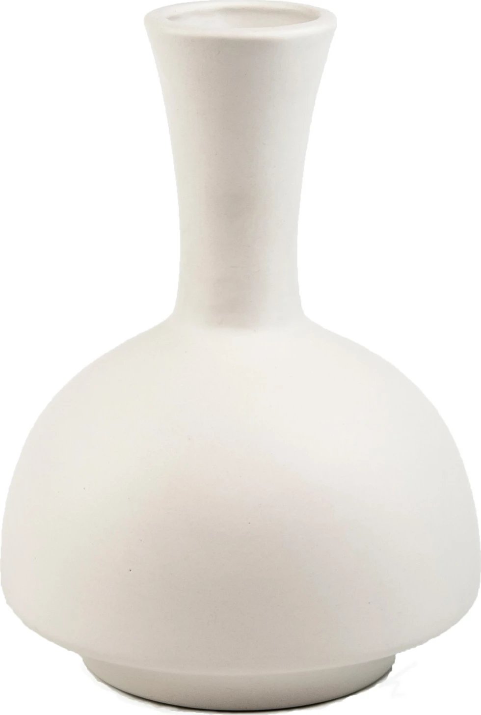 Vazo Evila Originals, BSI171, qeramike, e bardhë, 20x20x27cm