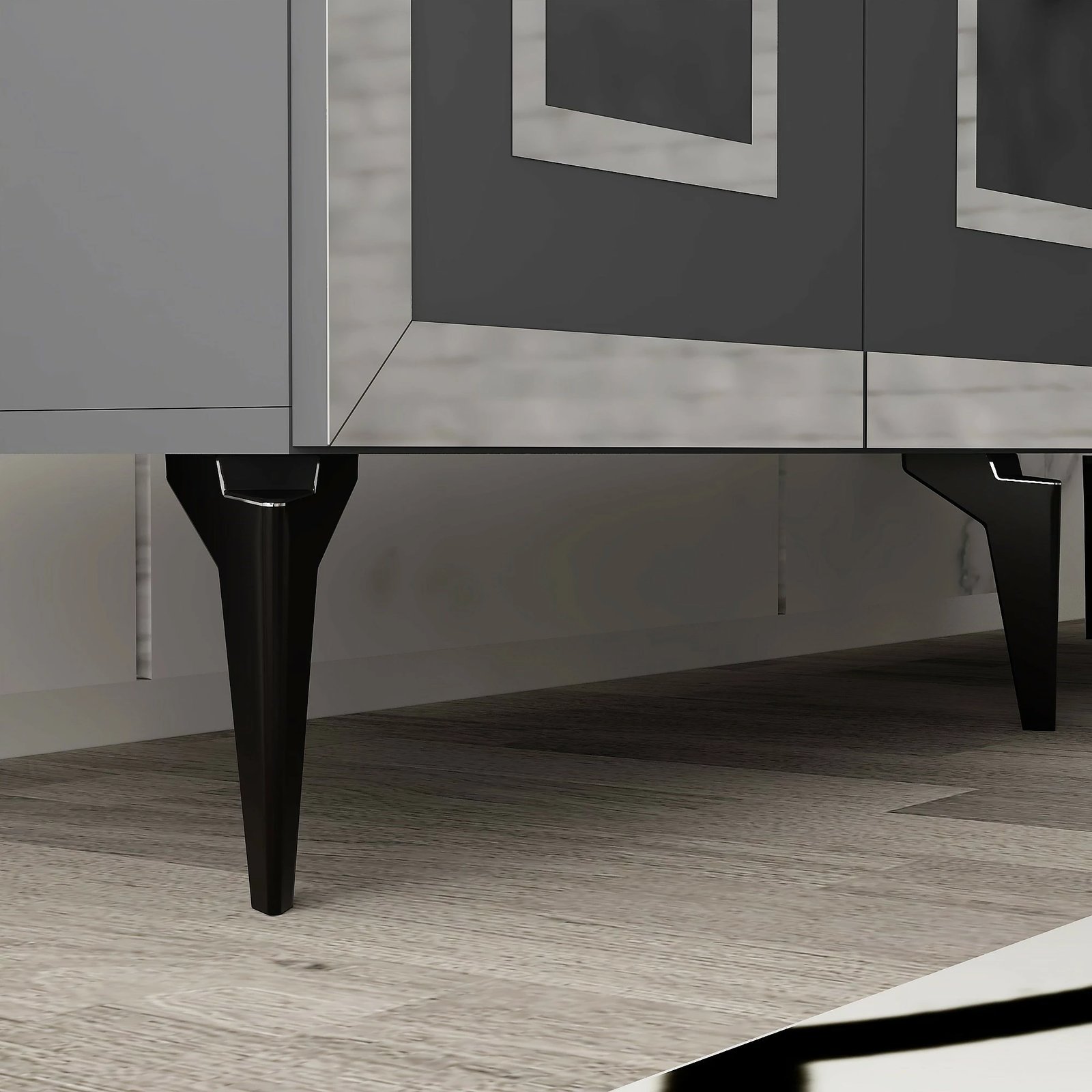 Konsolë Hanah Home, Karya, antracit dhe argjend