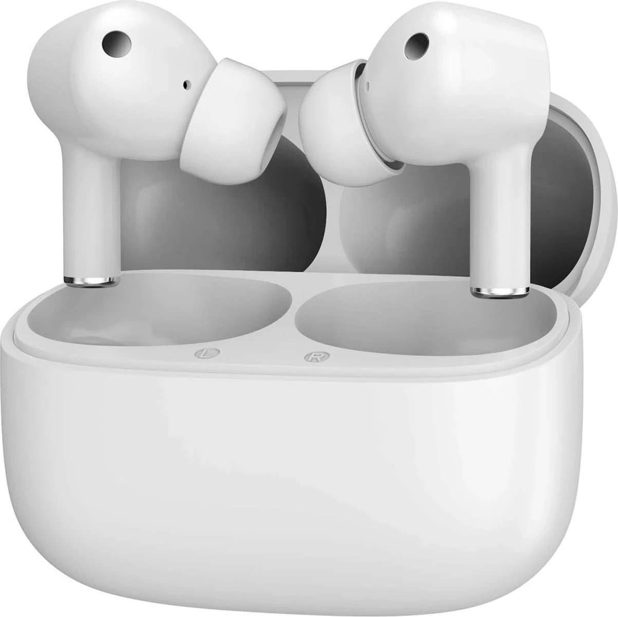 Celular Savio TWS ANC-101, me ANC dhe rast ngarkimi, të bardha