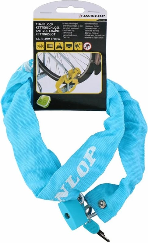Kyç me lak për biçikleta Dunlop, me material të ngjyrosur