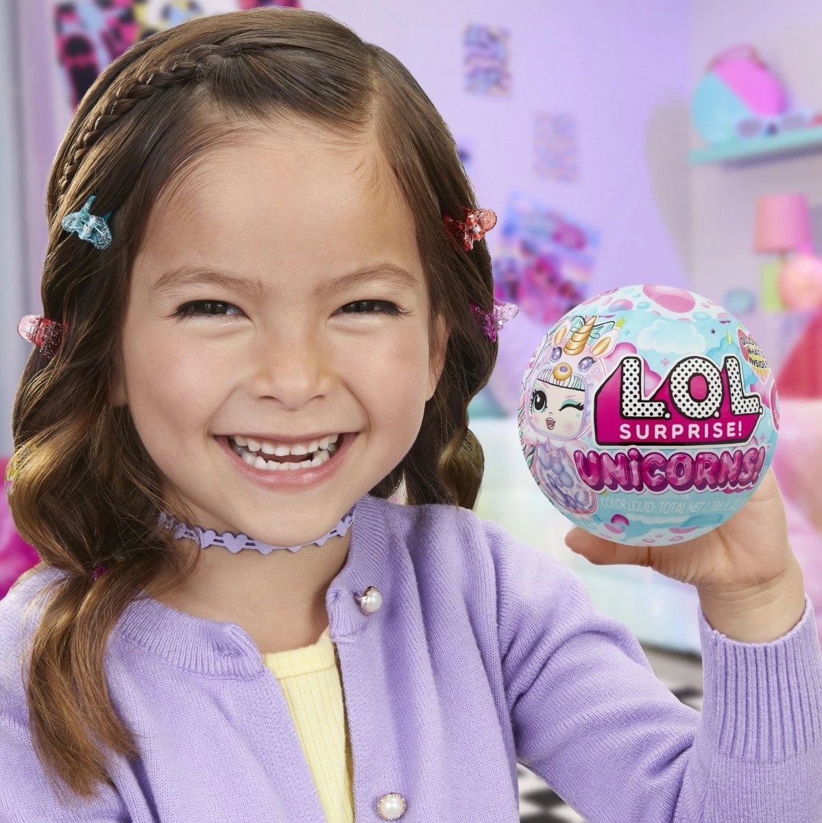 Kukull L.O.L. Surprise Unicorn, MGA, 1 copë, shumëngjyrëshe