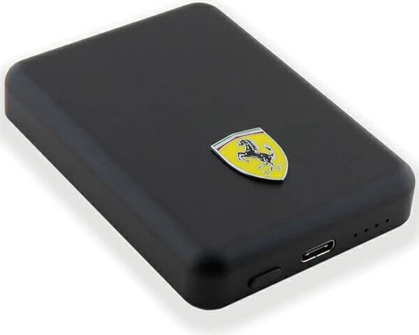 Powerbank Ferrari Metal Logo MagSafe 5000mAh, i zi