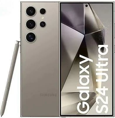 Celular Samsung Galaxy S24 Ultra 12+512GB Titanium Gray