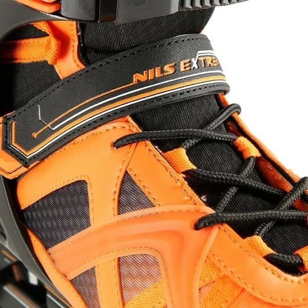 Patina NILS eXtreme NA14112, për unisex, Nr. 43, Ngjyrë Zezë-Portokalli