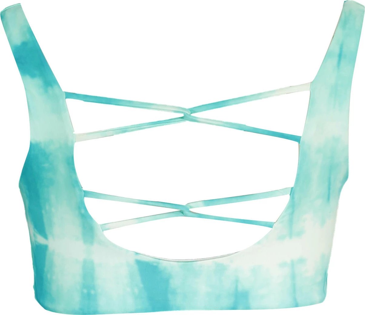 Bikine KARL LAGERFELD BEACHWEAR për femra, kaltër e çelët