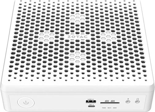 Barebone Zotac ZBOX-EN374070W-BE, Intel Core i7-13700HX, RTX 4070, 2xDDR5, M.2 SSD, Wi-Fi, BT, DUAL 2.5G LAN, EU+UK PLG, E bardhë
