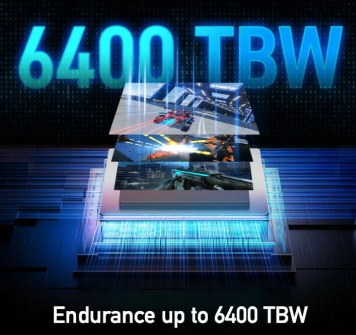 SSD Lexar PLAY 2TB 2280 Gen4, PCIe 4.0, i zi/argjendtë