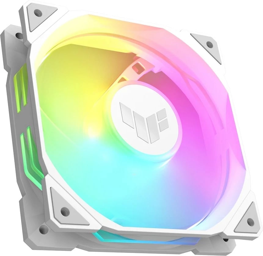 Ftohës ajri ASUS TUF GAMING TR120 ARGB Reverse, 12 cm, i bardhë