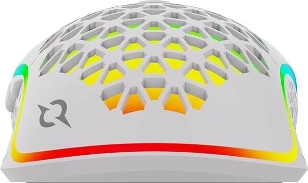 Maus ergonomik Aqirys Polaris, RGB, i bardhë