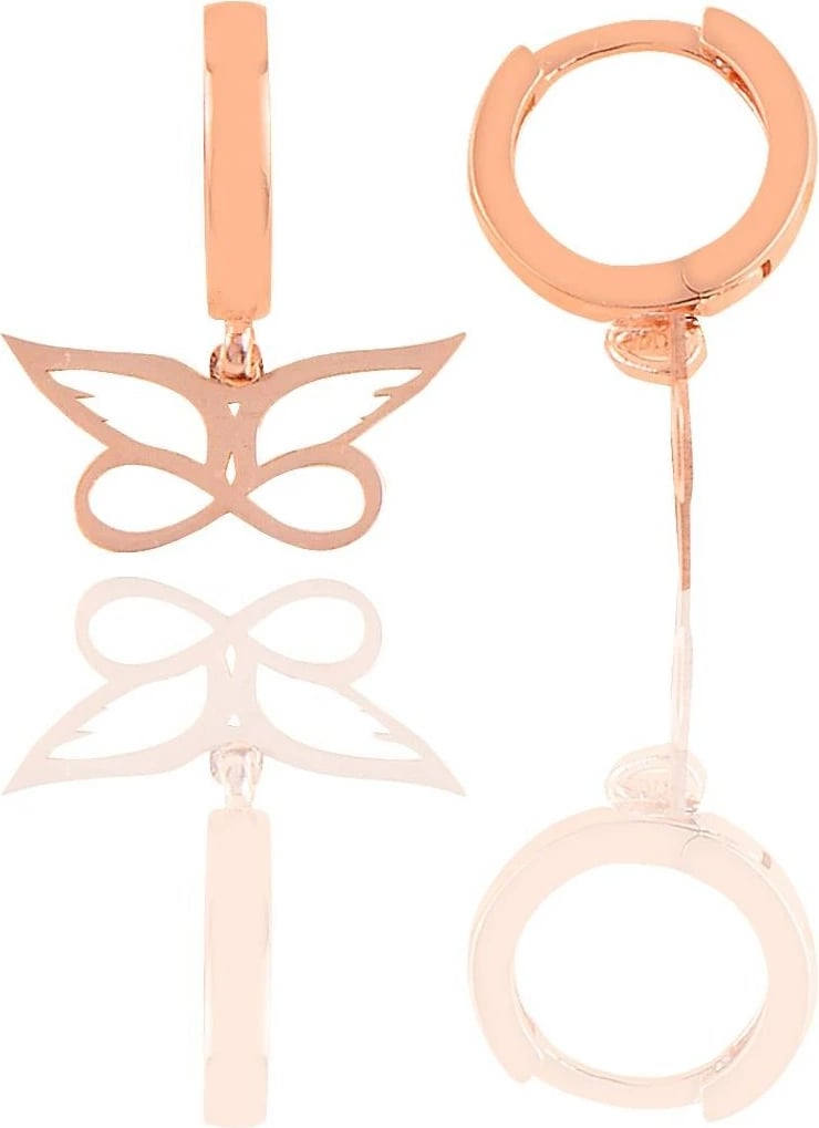 Vathë argjendi ngjyrë rozë gold, Jumeon, 10368ROS