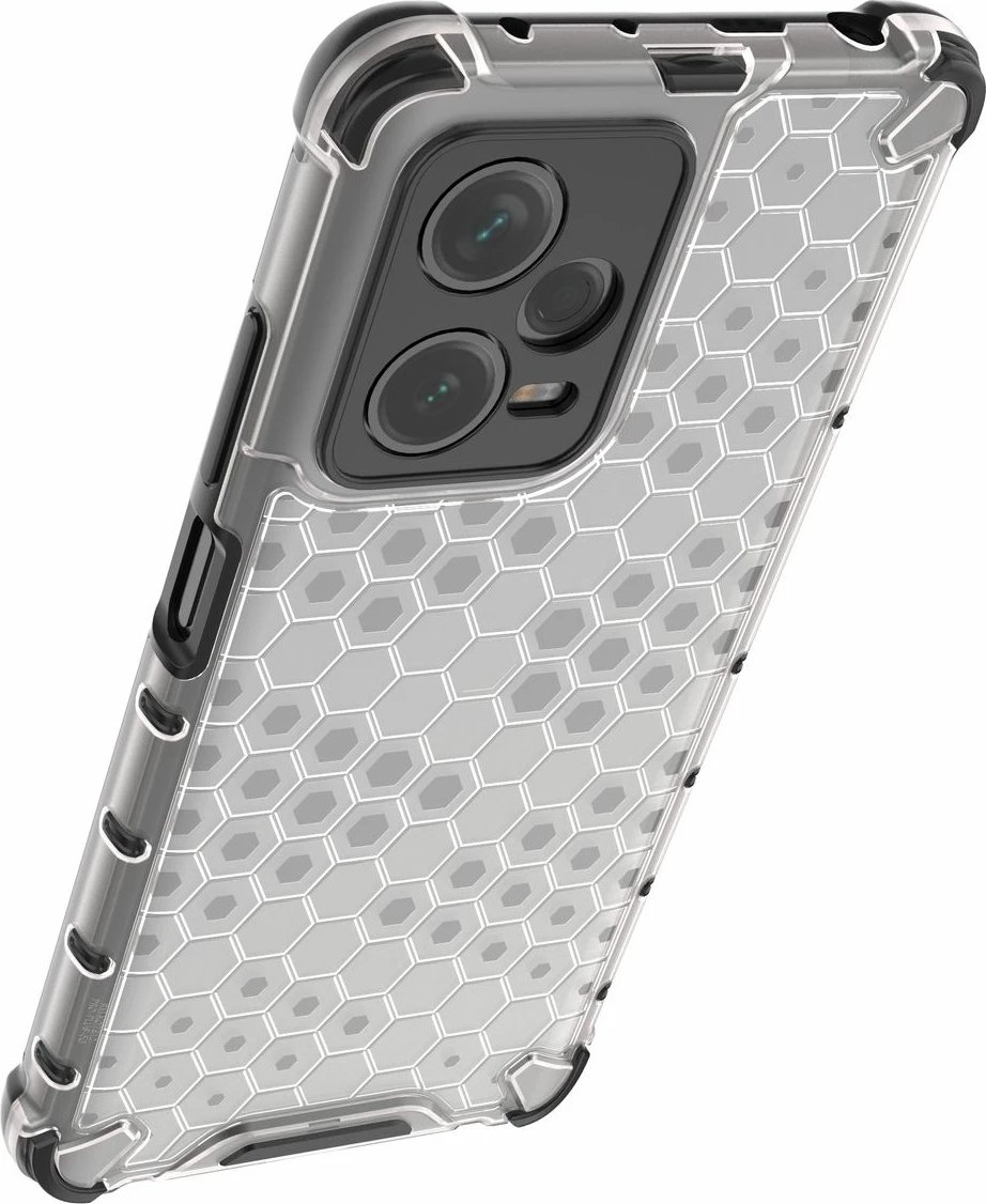 Mbështjellës Hurtel Honeycomb për Xiaomi Redmi Note 12 Pro+, kaltër