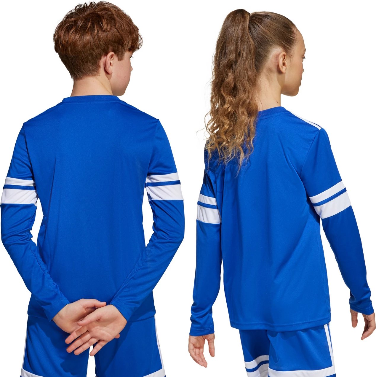 Maicë me gjatësi të gjatë për fëmijë adidas, e kaltër