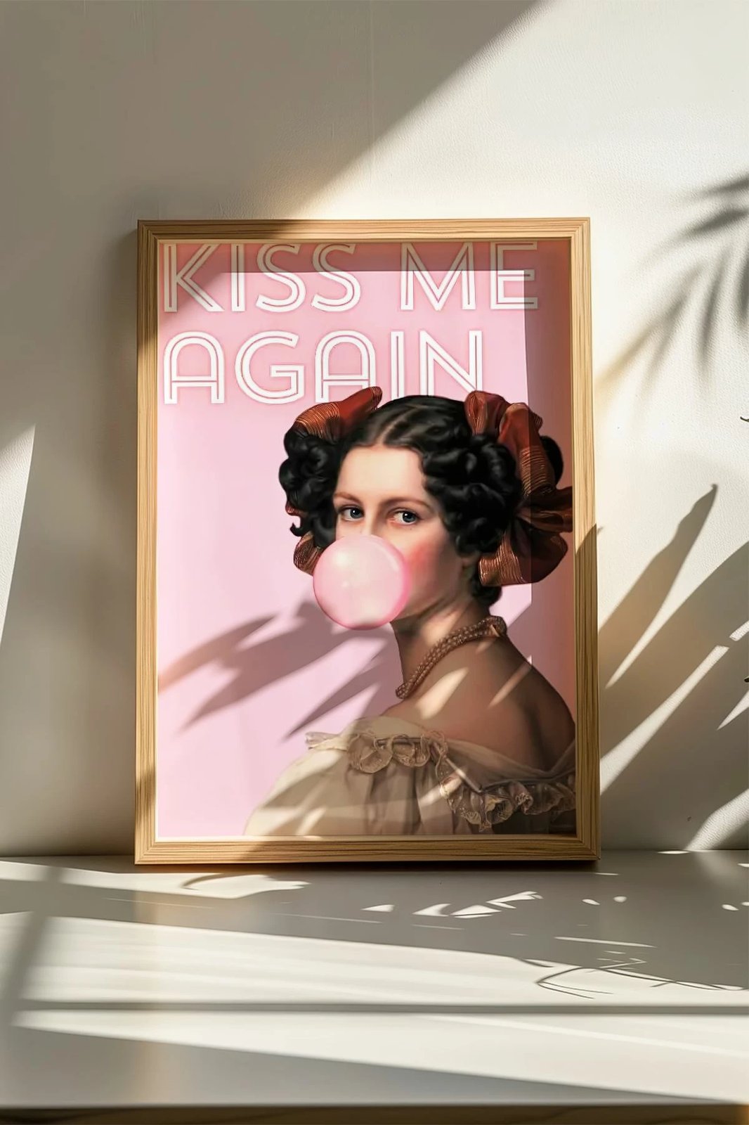 Pikturë dekorative me kornizë, Wallity, Artsmdftek32-3348, shumëngjyrëshe, 33x48cm