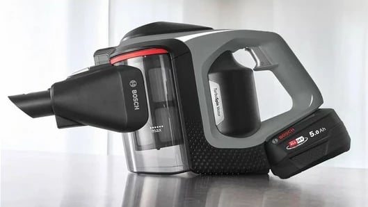 Fshesë me korrent Bosch Serie 8 BSS825MULT, 2-në-1, pa qese, Gri Fshesë me korrent Bosch Serie 8 BSS825MULT, 2-në-1, pa qese, Gri