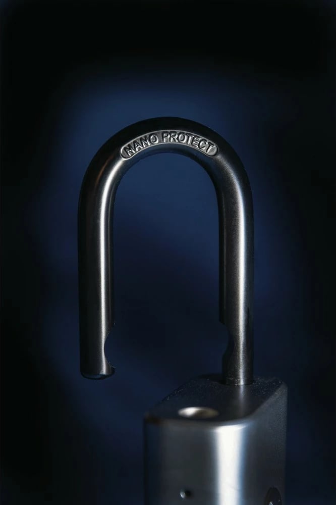Dry ABUS Touch 57/50 me lexues gishti, IP66/68, argjend