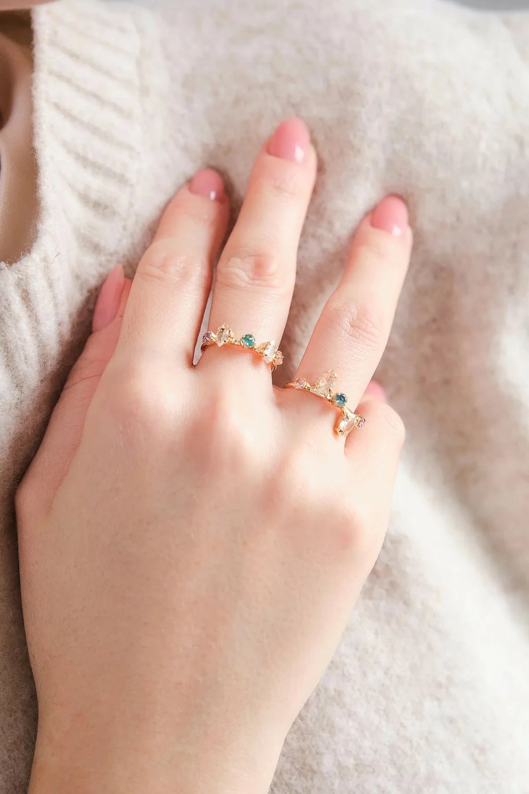 Unazë Jumeon, ngjyrë ari, 2Rnzrkn