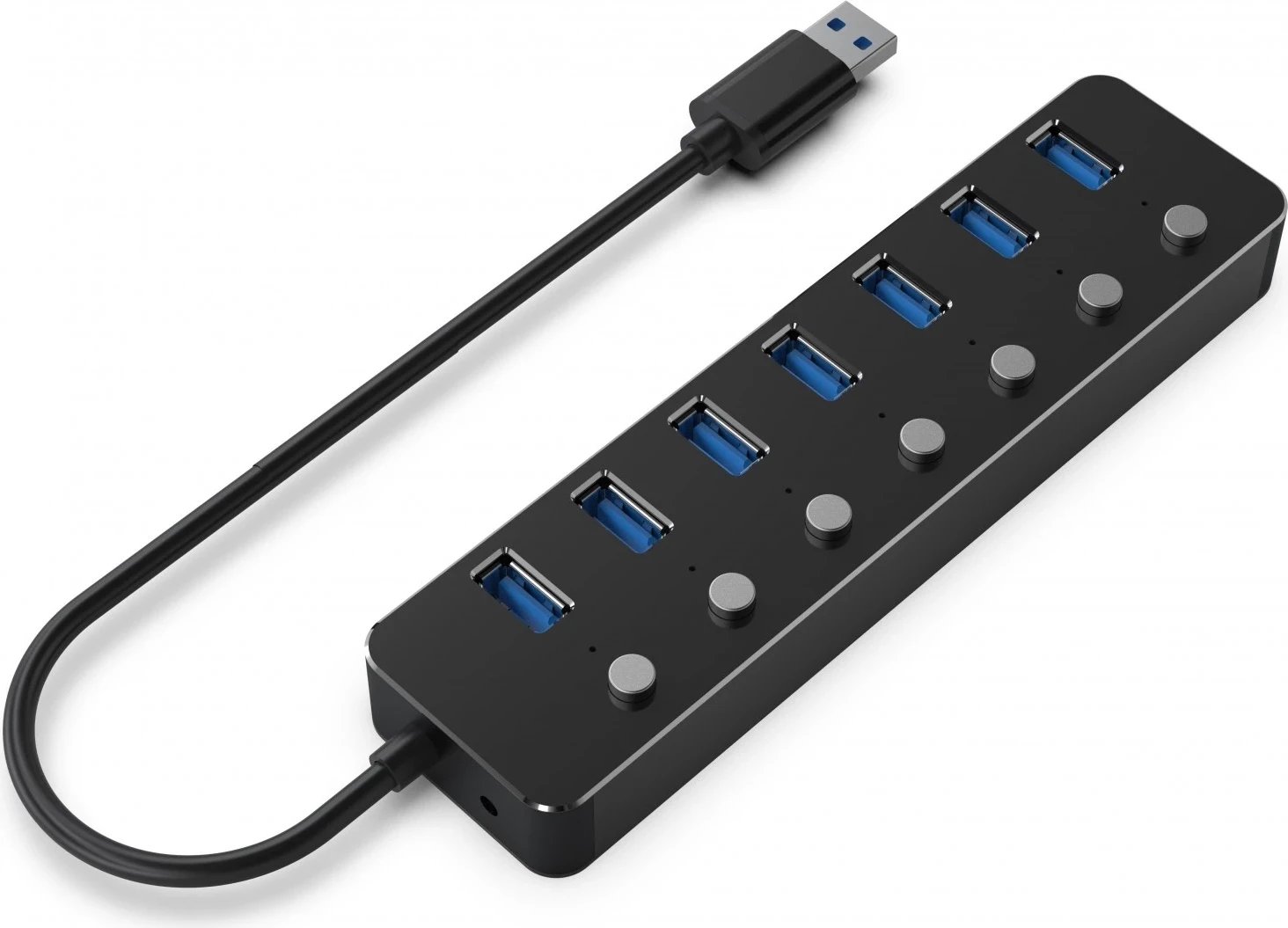 HUB USB 3.1 Gembird 7-portowy, i zi