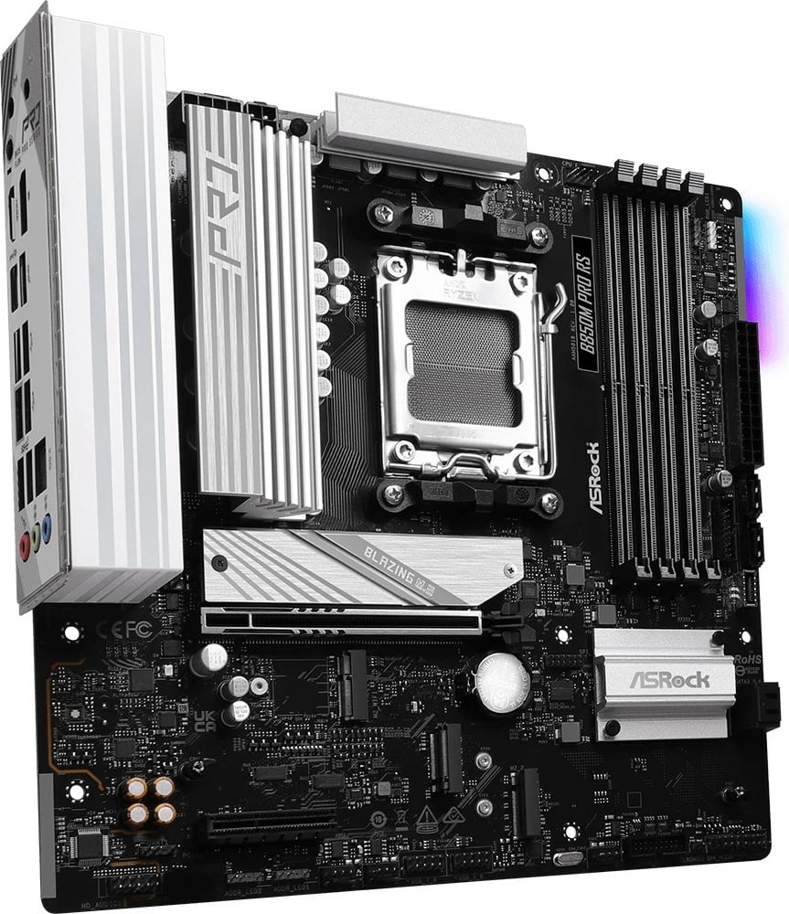 Pllakë amë ASRock B850M Pro RS, Socket AM5, DDR5, PCIe 5.0, 256GB