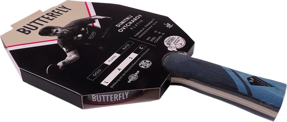 Reket ping pong Butterfly për meshkuj, shumëngjyrësh