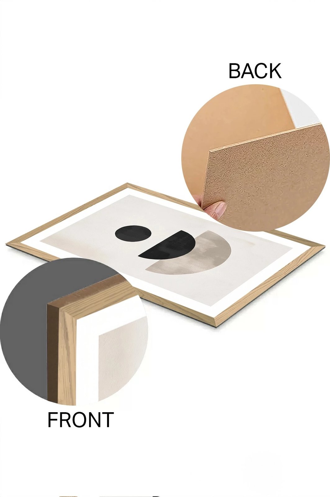 Pikturë dekorative Wallity, Tekhammdf78, shumëngjyrëshe, 33x48cm