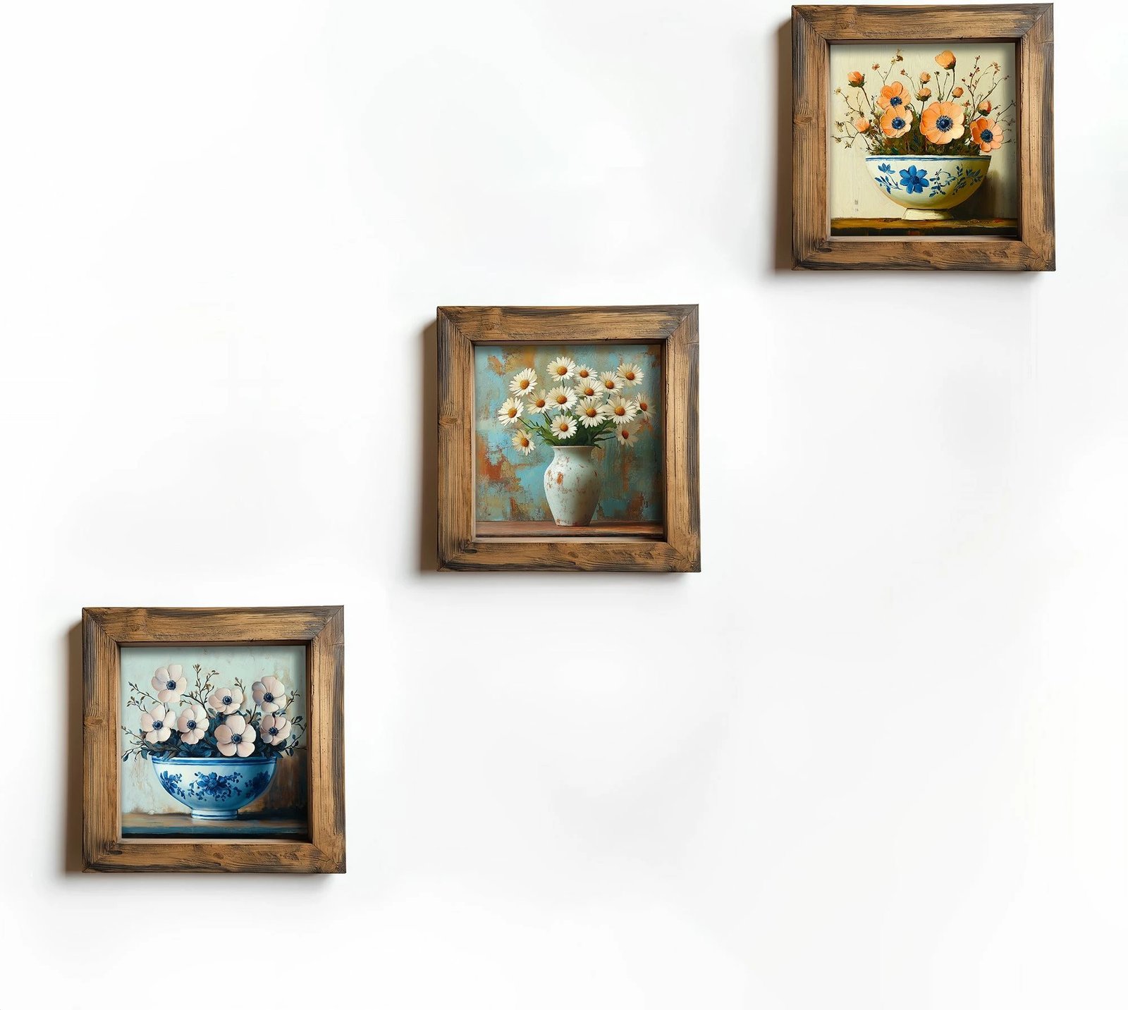 Pikturë dekorative me kornizë MDF (3 copë), Wallity, UKZM071