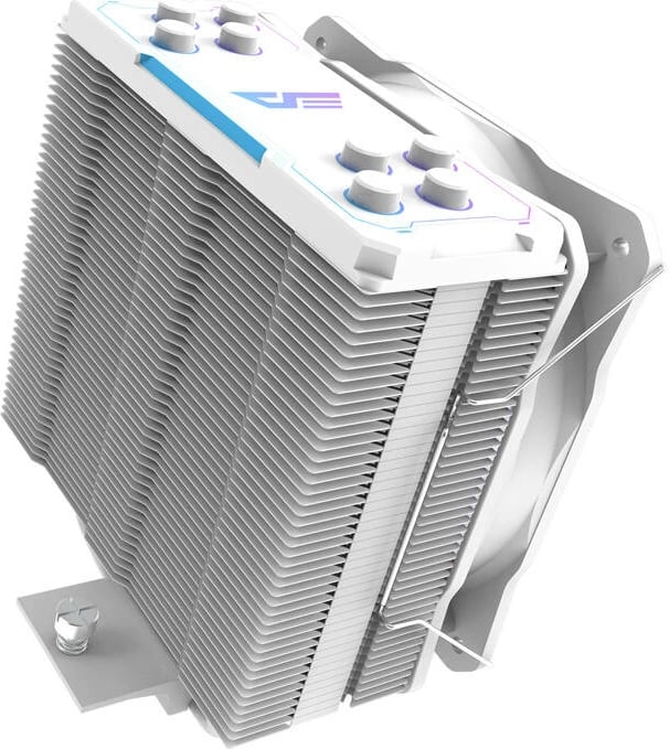 Ftohës procesori Darkflash Z4 PRO MIST, RGB, i bardhë
