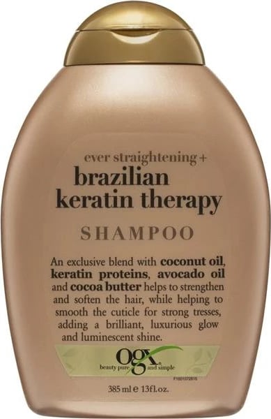 Shampo për flokë OGX Brazilian Keratin, 385ml