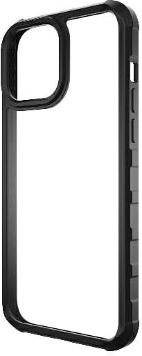 Mbështjellës PanzerGlass ClearCase për iPhone 13 Pro Max, transparent dhe zi