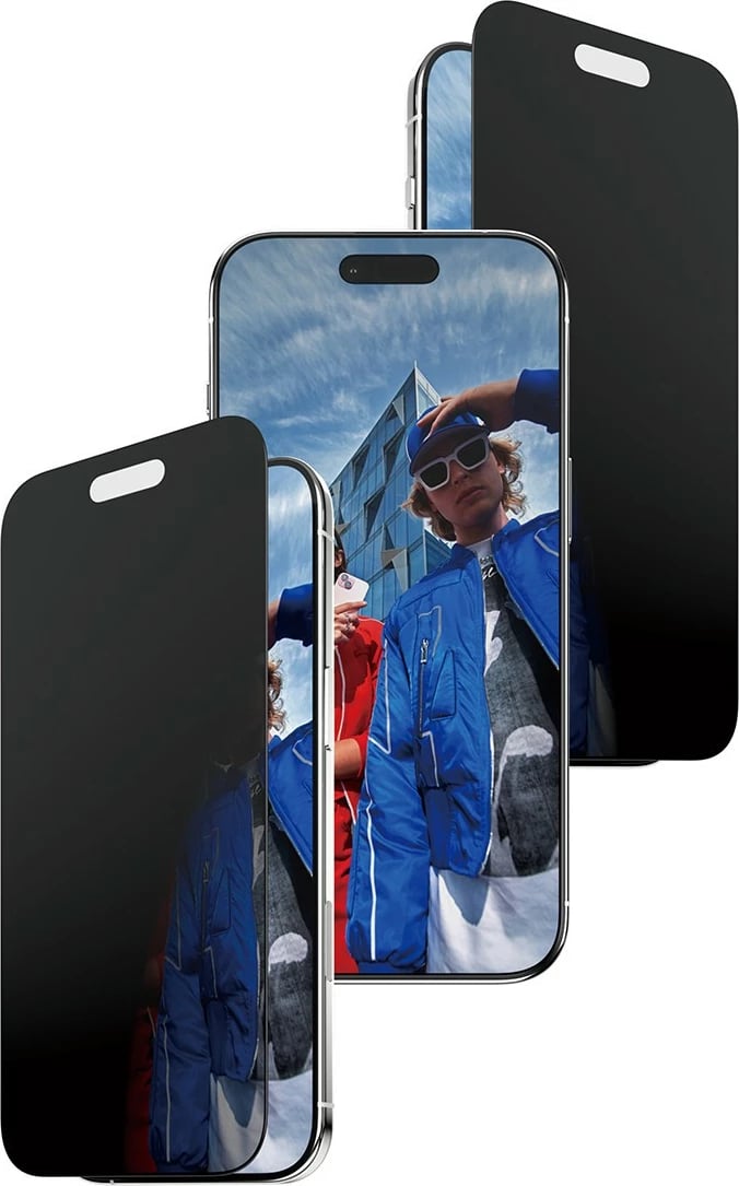 Mbështjellës privatësie PanzerGlass për celular, ngjyrë e zezë