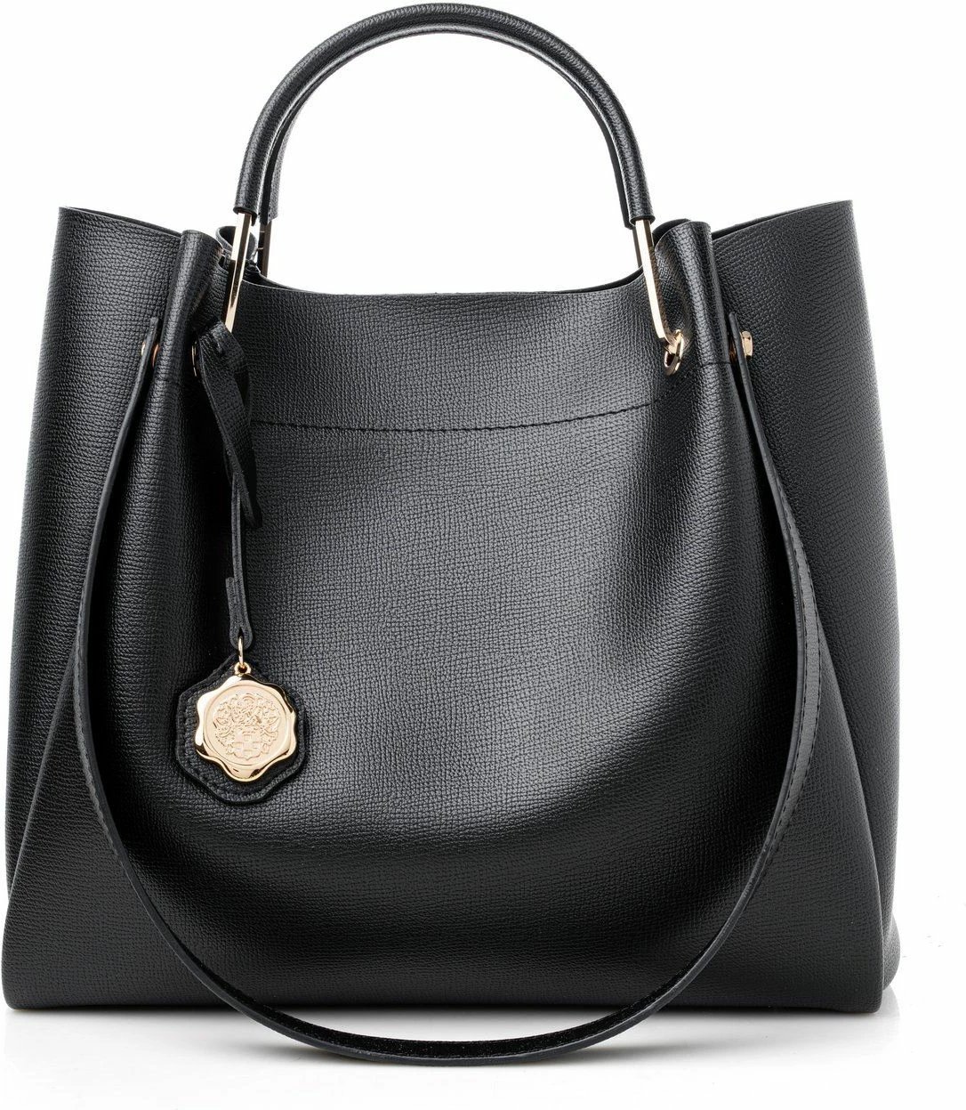 Çantë tote Vince Camuto, Sicilia, e zezë