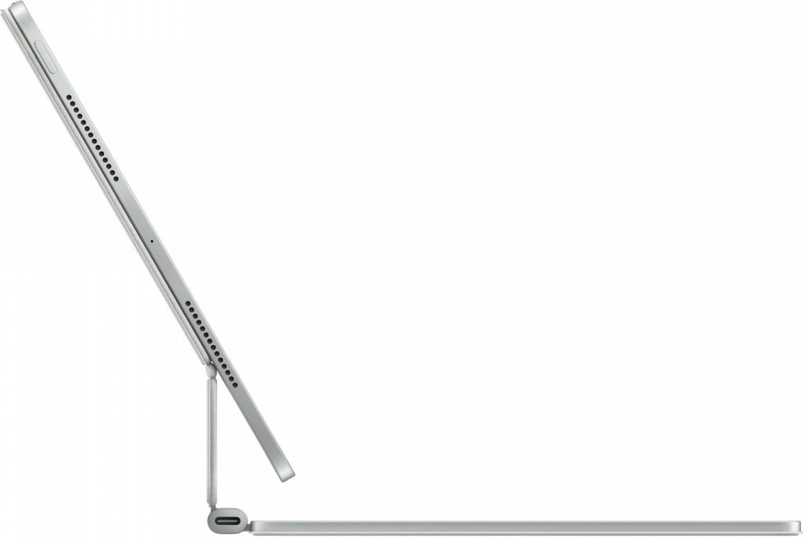 Tastierë Apple Magic Keyboard për iPad Pro 11 inç (M4), Anglisht (USA), Bardhë