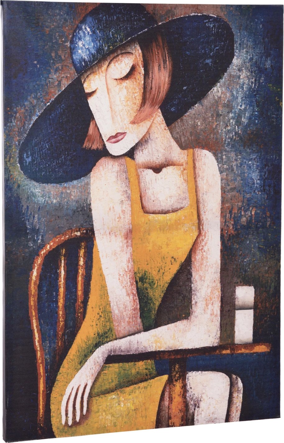 Pikturë muri GOBI, kanavacë e printuar, 68x2.5x98cm