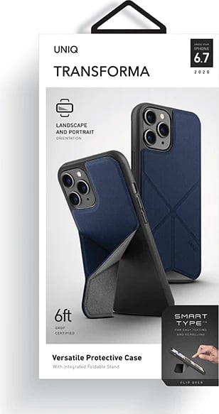 Mbështjellës UNIQ Transforma për iPhone 12 Pro Max, kaltër